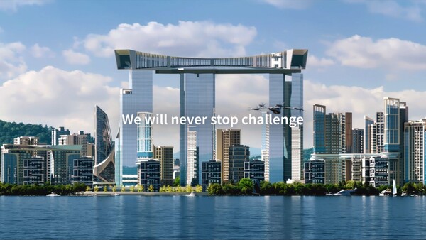 현대건설의 창립 77주년 헤리티지 캠페인 영상. / 현대건설