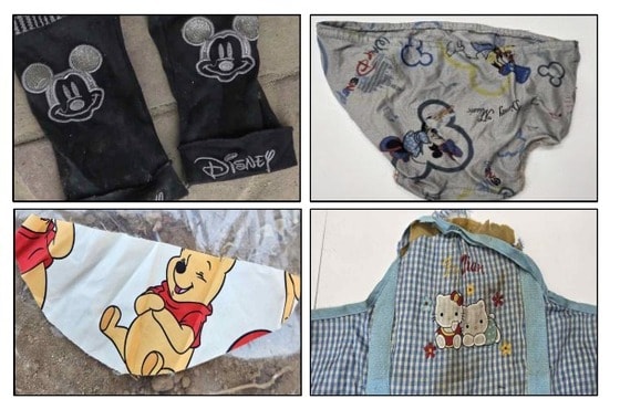 통일부는 지난 4일부터 11일 사이 수집된 북한의 오물풍선 약 70여 개 분량에 대해 분석한 결과를 24일 공개했다.(통일부 제공)  