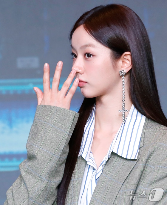 배우 혜리가 논란 후 처음으로 공식석상에 모습을 드러냈다.© News1 권현진 기자