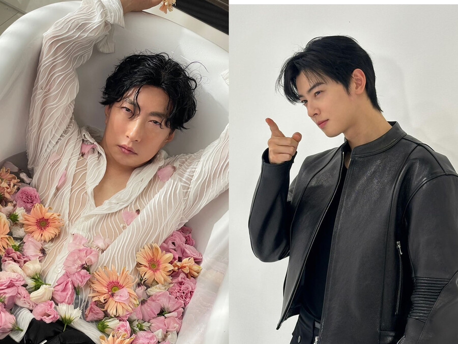 ▲ 출처| 차은수, 차은우 SNS