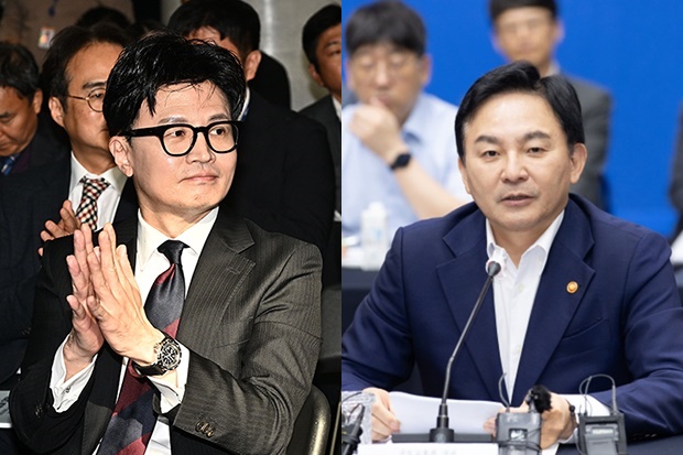 ▲ 한동훈 전 위원장과 원희룡 전 장관. ⓒ연합뉴스, 국토교통부