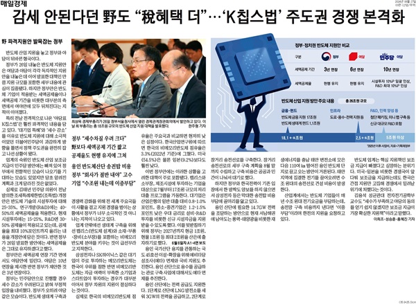 ▲27일 매일경제 3면.