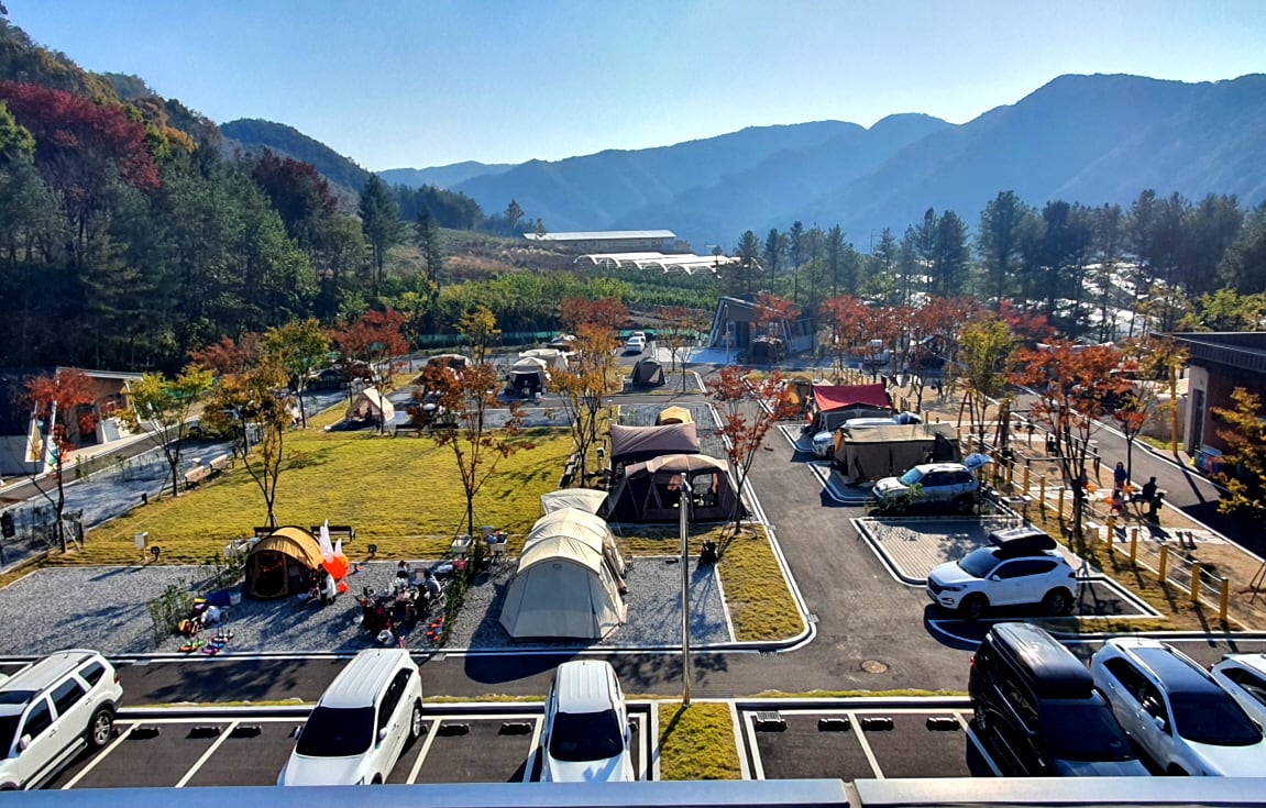 충북 보은군 북암농촌체험관 캠핑장 모습. 사진은 기사 내용과 직접적인 관련 없음. /뉴스1