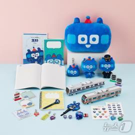 서울교통공사 50주년 반짝매장(팝업스토어) 판매 상품.