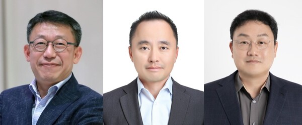 왼쪽부터 배원복 대림 대표이사·부회장과 마창민 전 대표, 서영재 대표는 LG전자 출신의 DL이앤씨(전 대림산업) 대표 계보를 잇고 있다. / DL이앤씨