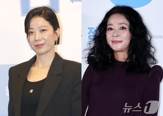 배우 전혜진(왼쪽), 조민수 ⓒ 뉴스1 DB