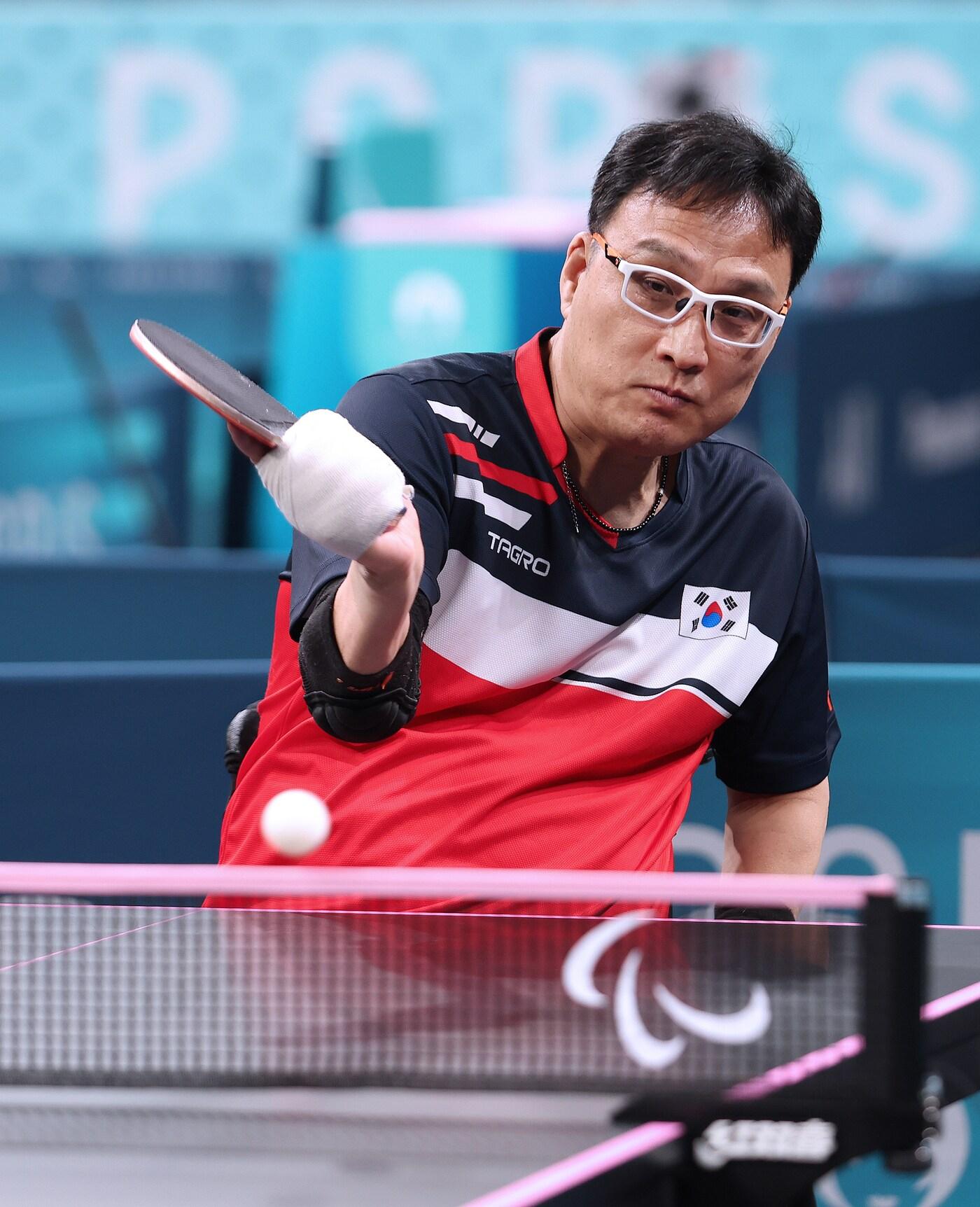 2024 파리 패럴림픽 탁구대표팀의 주영대. (대한장애인체육회 제공)