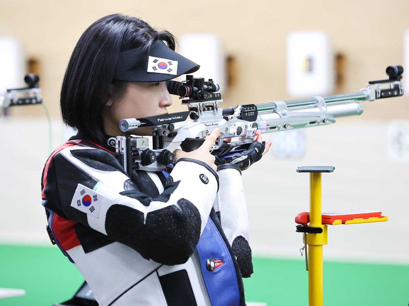 봉황기 대회에 출전한 반효진 (대한사격연맹 제공)