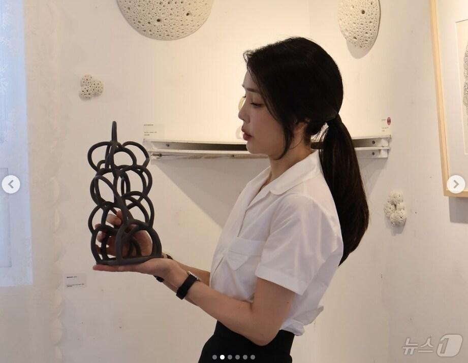 김건희 여사. (공민지 작가 인스타그램) 