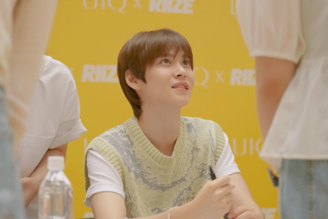 ▲ ‘유이크 유니버스 인 도쿄’에 참석한 라이즈 은석. 제공|유이크