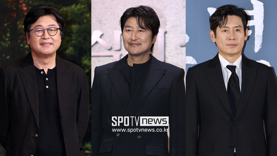 ▲ 김윤석, 송강호, 설경구.  ⓒ곽혜미 기자