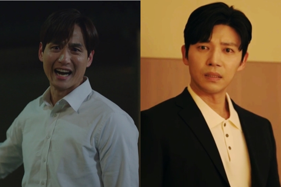 ▲ '부부의 세계' 이태오(박해준, 왼쪽)와 '굿파트너' 김지상(지승현). 출처|각 드라마 캡처