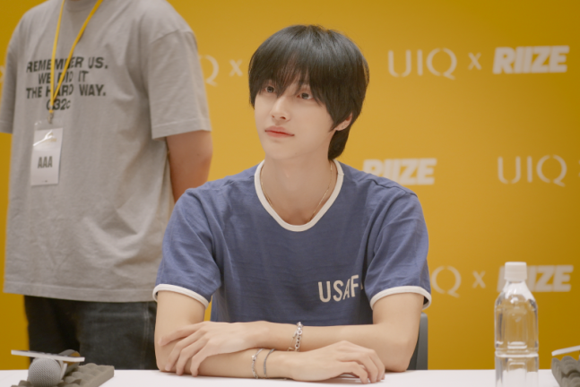 ▲ ‘유이크 유니버스 인 도쿄’에 참석한 라이즈 원빈. 제공|유이크