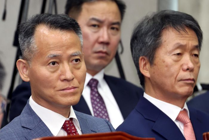 이충상 국가인권위원회 상임위원이 지난달 1일 오전 국회에서 열린 국회 운영위원회의에 참석하고 있다. ⓒ뉴시스