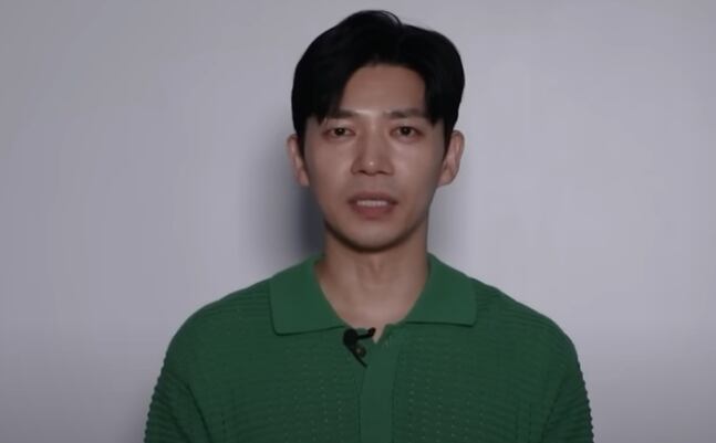 SBS 금토드라마 ‘굿파트너’에서 차은경의 남편 김지상 역을 밭은 배우 지승현이 사과 영상을 올렸다./유튜브 캡처