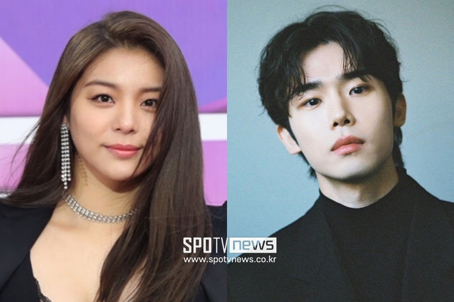 ▲ 에일리(왼쪽), 최시훈.  ⓒ곽혜미 기자, 최시훈 인스타그램