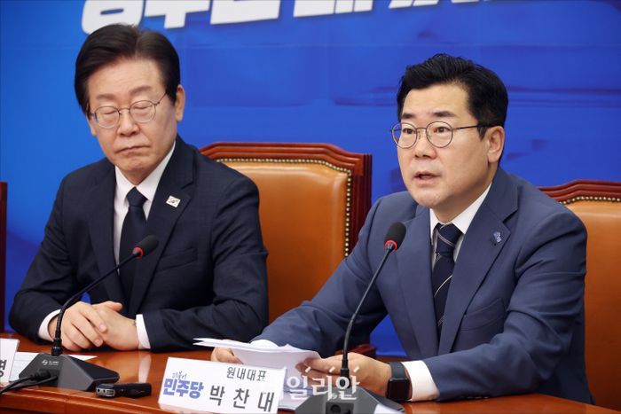 박찬대 더불어민주당 원내대표 ⓒ데일리안 홍금표 기자