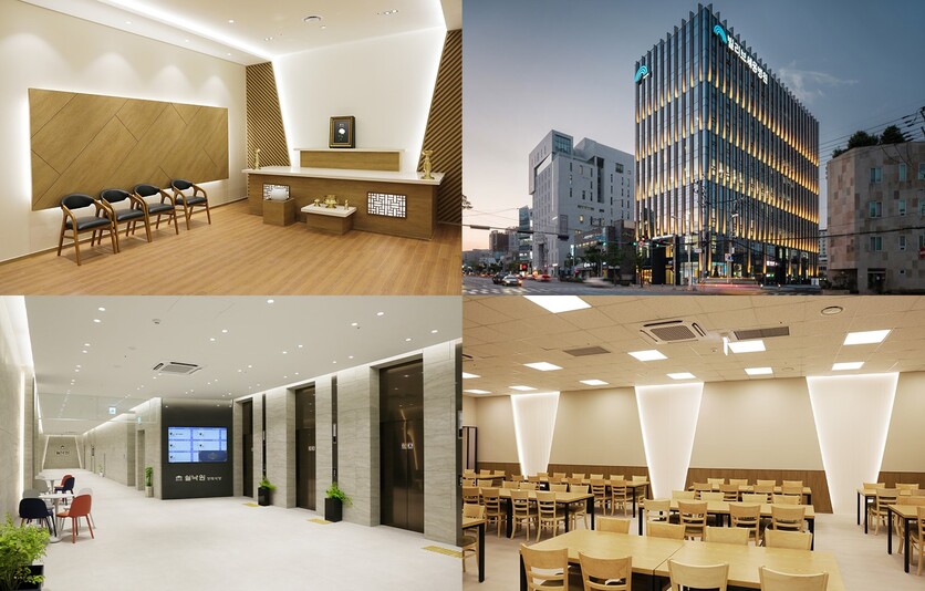 프리드라이프가 고품격 전문 장례식장 브랜드 쉴낙원의 14번째 지점 ‘빌리브 세웅병원 쉴낙원 장례식장’을 개장했다. / 프리드라이프