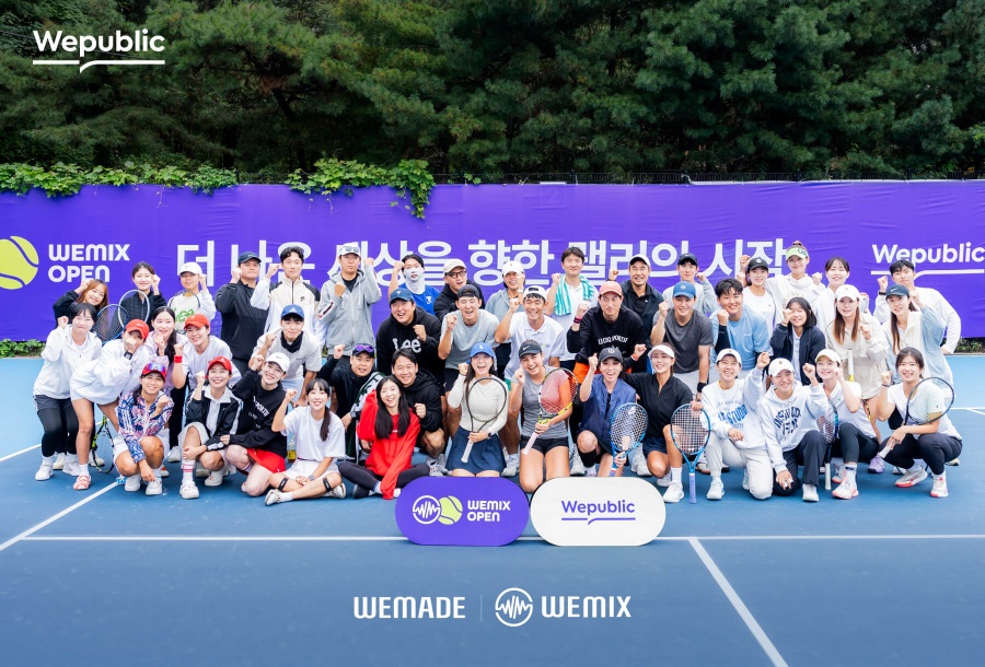 전국 아마추어 테니스 대회 ‘위믹스 오픈2024(WEMIX OPEN 2024)’가 성황리에 마무리됐다. ⓒ위메이드