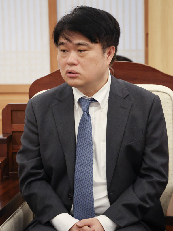 ▲ 임현택 대한의사협회장이 지난 22일 서울 종로구 한국불교역사문화기념관에서 열린 ‘의료계-종교지도자협의회 간담회’에서 발언하고 있다. 사진=한국종교지도자협의회