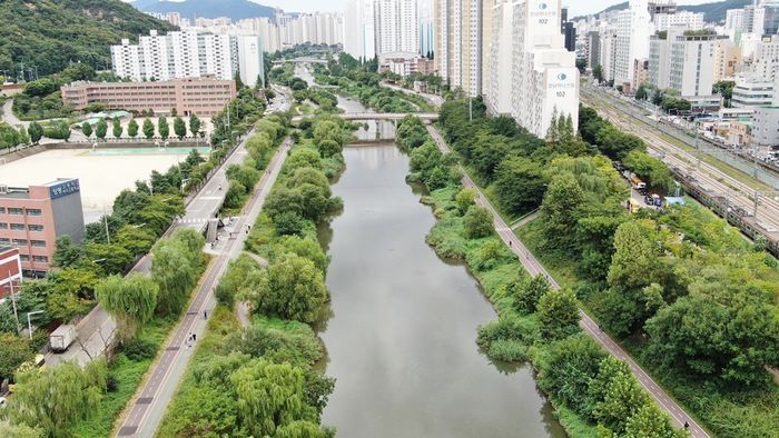 안양천 전경. ⓒ