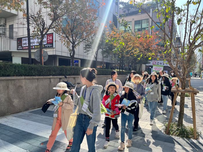 지난해 10월 열린 아동권리 보호 캠페인. ⓒ성남시 제공