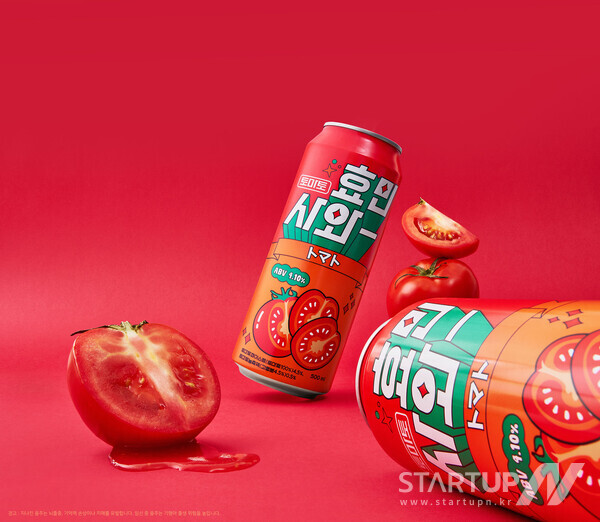 종합주류회사 부루구루의 신제품 ‘효민사와 토마토’