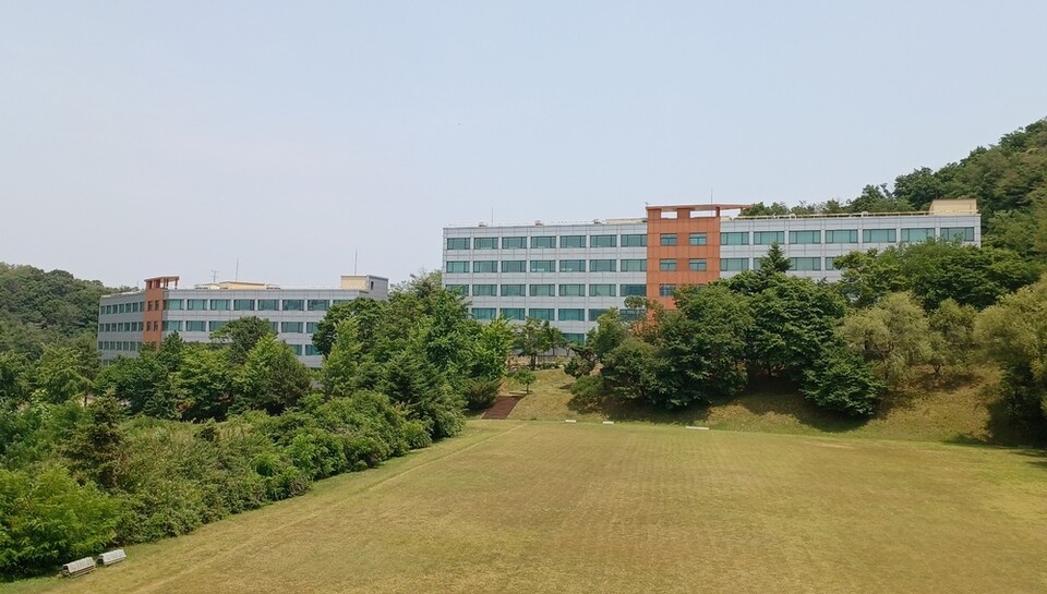 ▲ 인천 서구 불로동에 조성된 서인천대학 전경. /사진제공=학교법인 분진학원