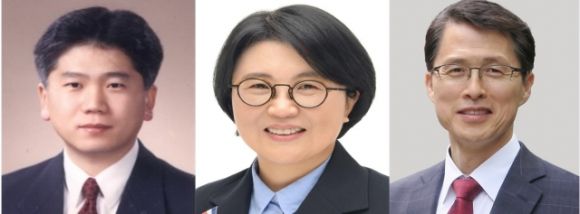 이명순·조소영 신임 권익위원회 부위원장과 최원호 원자력안전위원회 위원장 ⓒ대통령실 제공