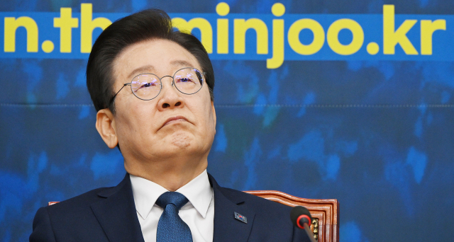 선고 앞두고 여유 있는 모습 이재명…오후에는 무슨 표정 지을까?