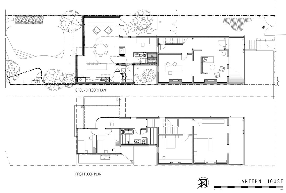 평면도 ©Timmins + Whyte Architects