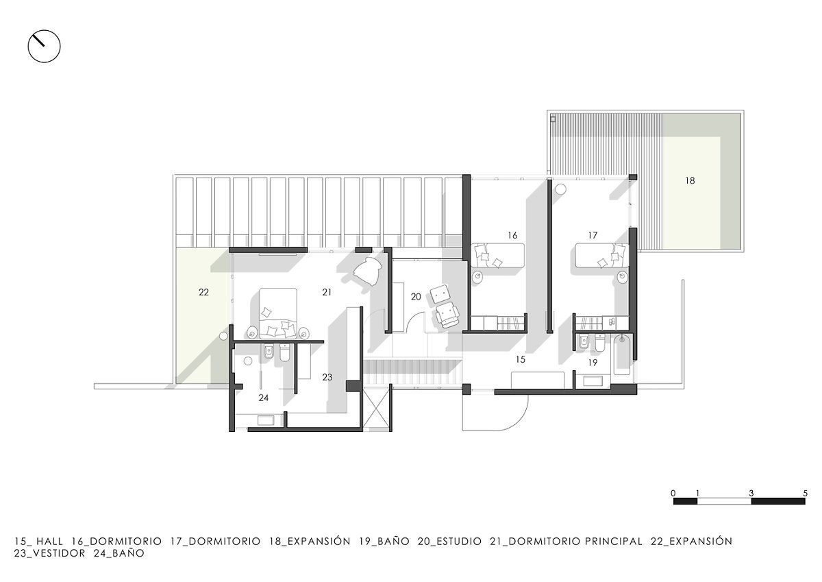 평면도 Estudio Geya ©Albano Garcia
