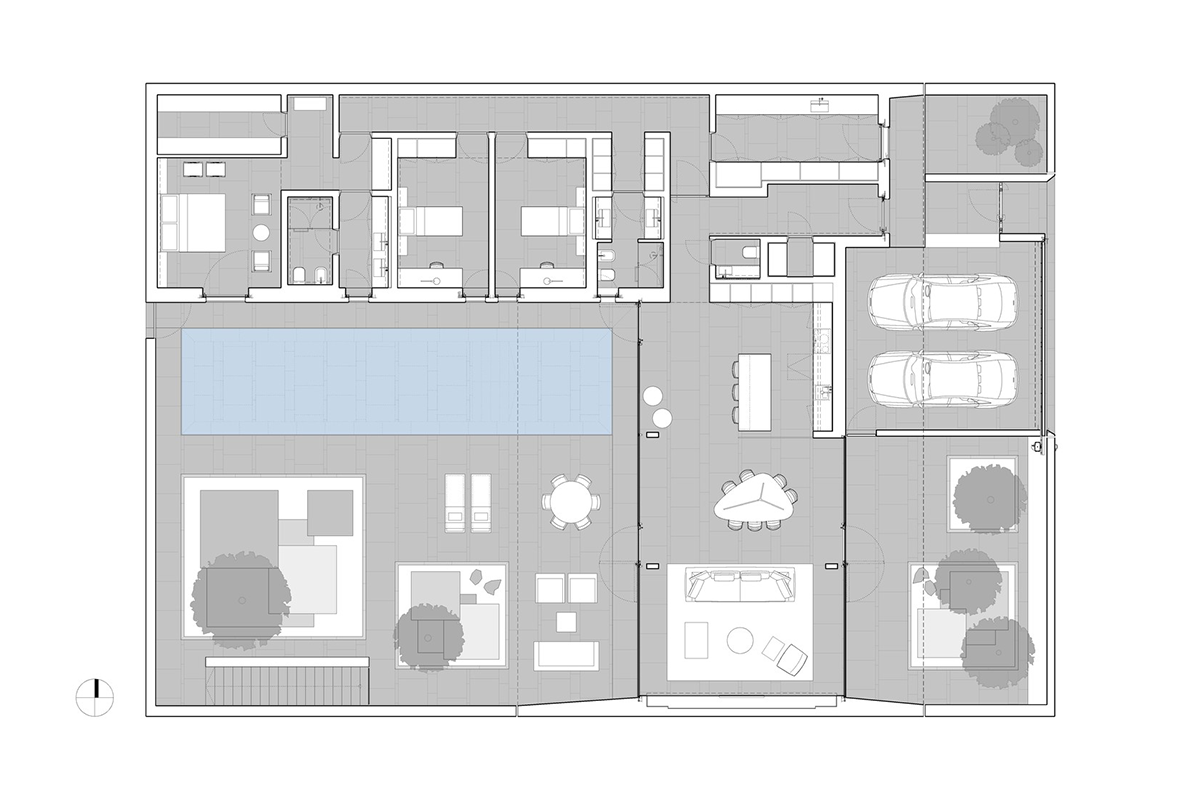 평면도 ©JM Architecture