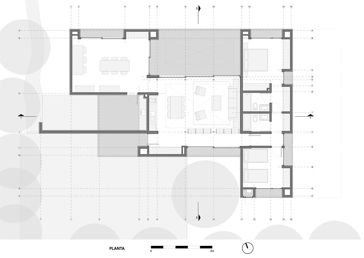 평면도 ©Plan Maestro Architects