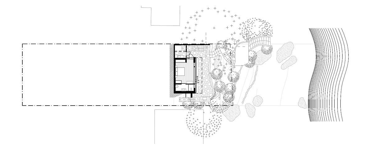 1층 평면도 ©Casey Brown Architecture