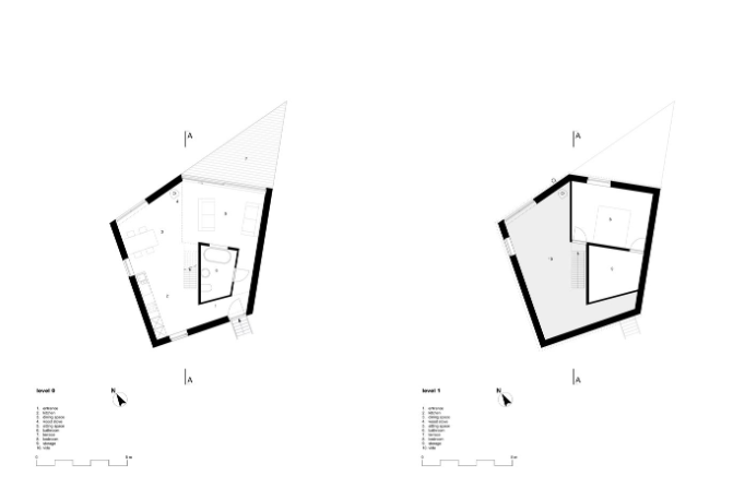 평면도 ©POLYGOON Architectuur