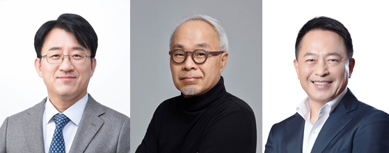 왼쪽부터 이청 삼성디스플레이 대표이사 사장, 최주선 삼성SDI 대표이사 사장, 최윤호 삼성글로벌리서치 경영진단실 초대 사장의 모습. / 각 사