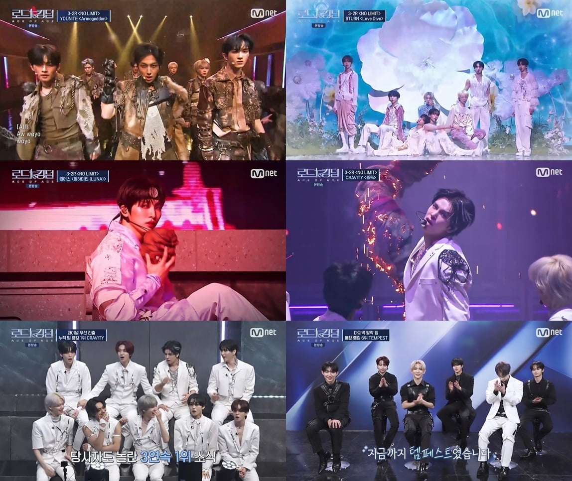 Road to Kingdom: ACE OF ACE - Finalists Announced as CRAVITY Leads the Pack