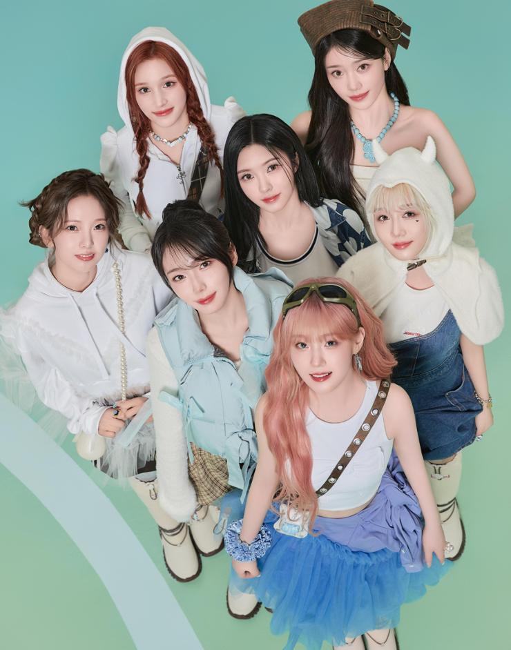 Kep1er debuted in 2022 with the release of 'WA DA DA,' after its initial nine members each won their place during Mnet's 2021 survival audition show 'Girls Planet 999.' Courtesy of KLAP Entertainment