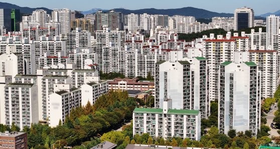 경기도 성남시 분당구 일대 아파트단지 전경 (사진=연합뉴스)