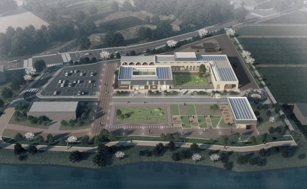 숯산업클러스터 2단계 사업 조감도