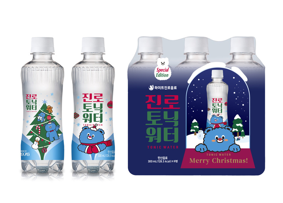 하이트진로음료 진로토닉워터 크리스마스 에디션