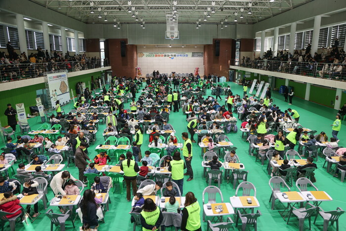 지난해 양양군에서 개최된 제9회 아시아평화학생바둑대회 (사진-양양군)
