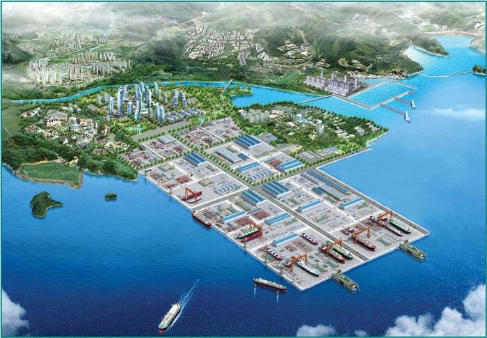 하동 갈사만산업단지 조감도.(뉴스프리존DB)