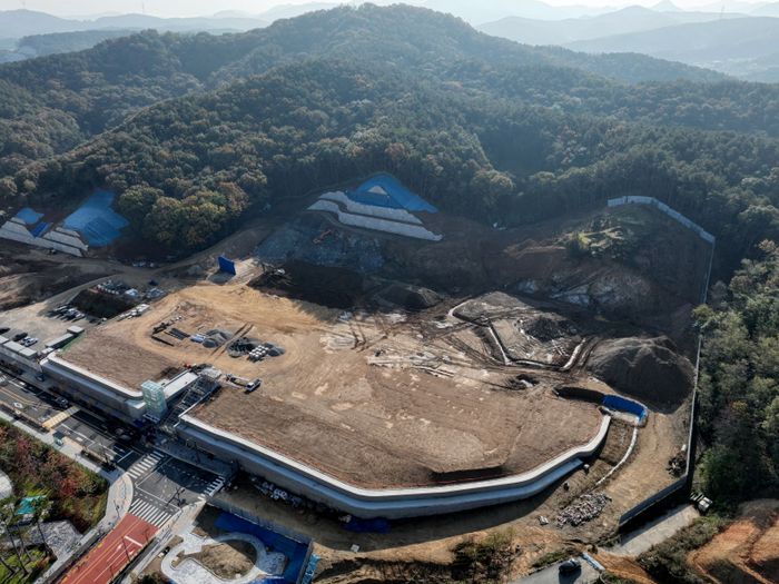 용신고 건립 대지 전경. ⓒ용인시 제공