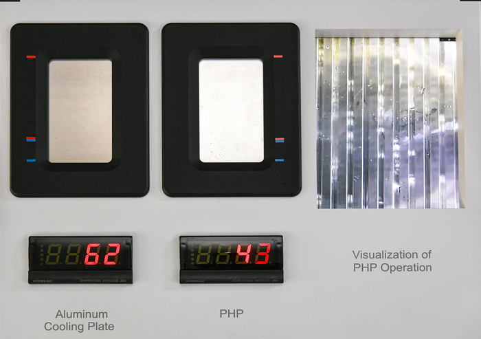 현대모비스가 개발한 진동형 히트파이프(PHP: Pulsating Heat Pipe).