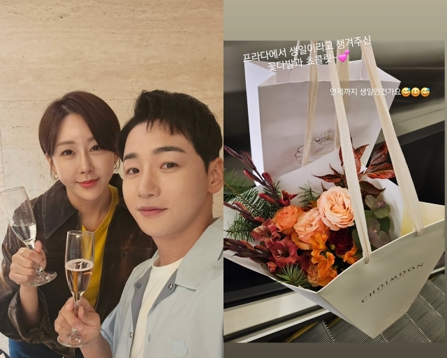 가수 한영과 박군, 한영이 게재한 사진/한영 소셜미디어과