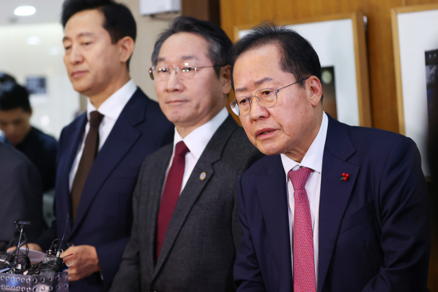 홍준표 시장, 대선출마 시사에 與 초선 '씁쓸', '노욕' 비판