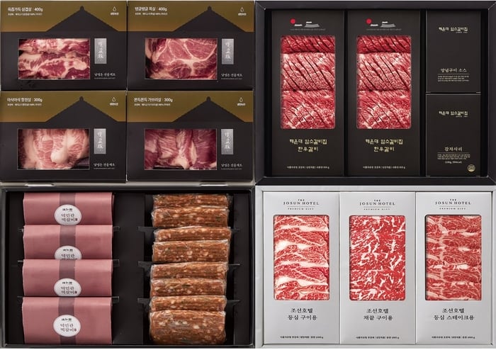 이마트 유명 식당 및 브랜드 협업 설 선물 세트. /이마트 제공