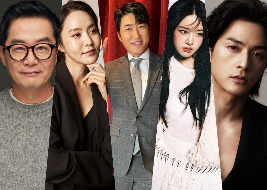 사진 : 장진(본인), 박지윤(JDB엔터테인먼트), 장동민(본인), 김지훈(빅픽처이앤티), 안유진(스타쉽엔터테인먼트)